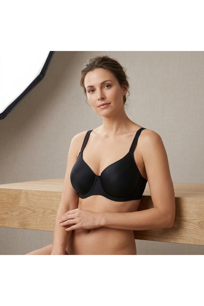 FNUOO Women's Padded Underwire Bra, Supportive Bra, Basic Model, F003
