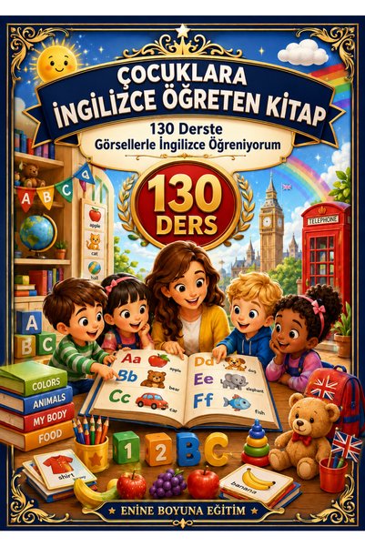 Enine Boyuna Eğitim Book Teaching English to Children – I Am Learning English...