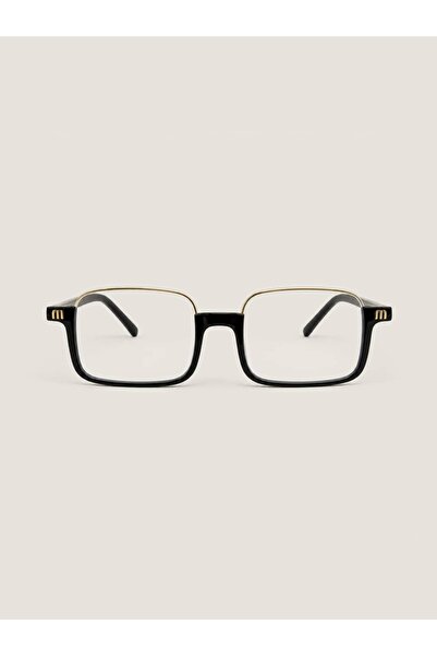 Eyemood Unisex Rectangular Blue Light Protection Screen Glasses Black Frame T...