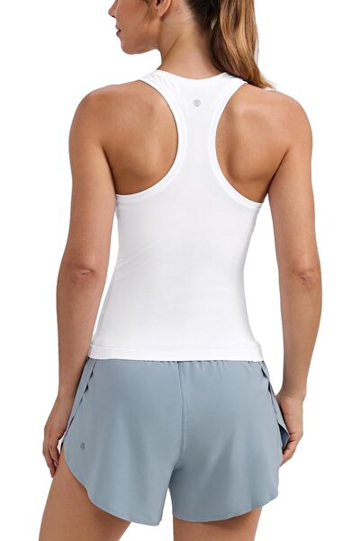 GENERAL C R Z Yoga Women's Gym Workout Sleeveless T-Shirt Seamless Sports Tan...