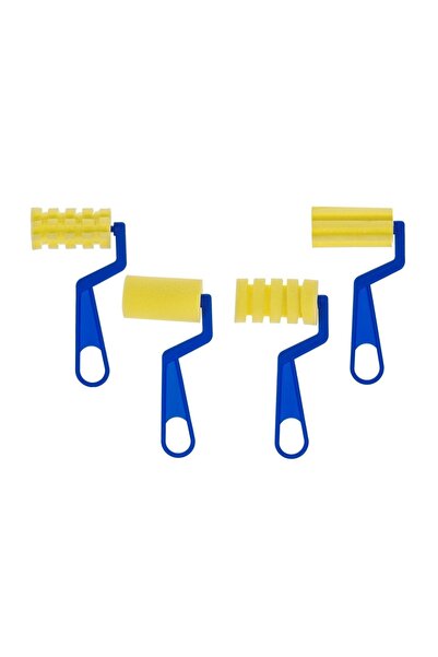 OEM Set pensule pentru pictură și desen, 4 bucăți – ideal pentru școală și hobby