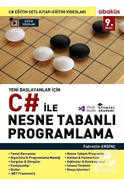 Abaküs Kitap Yeni Başlayanlar C# ile Nesne Tabanlı Programlama
