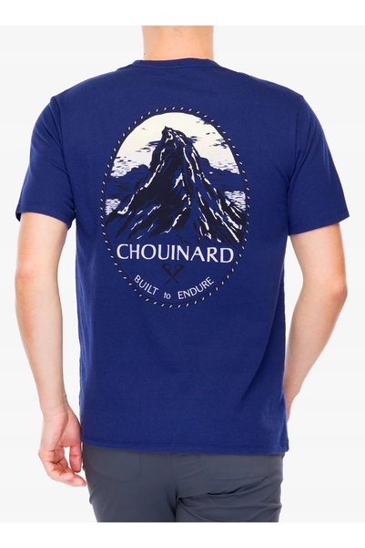 Patagonia Chouinard Crest Pocket Responsibili-Tee - mov L