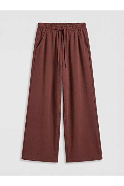 LC Waikiki Rmz Gi̇yi̇m Farkiyla Linen Blend Girls' Trousers