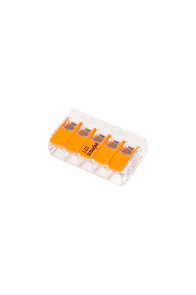WAGO Clemă legătură 5 conductoare FY/MYF max. 6mm² – | 221-615