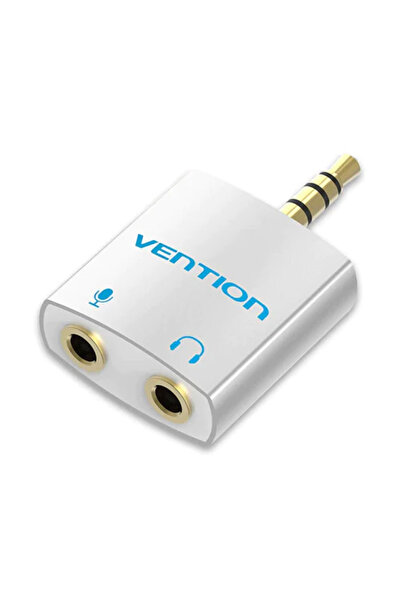 Vention Adaptor audio BDBW0 TRRS Jack 3,5 mm argintiu
