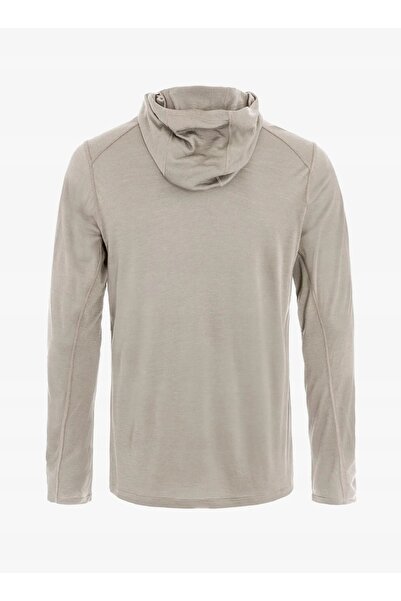 Fjällräven Hanorac cu glugă Fjallraven Abisko Wool Hoodie – culoare light fos...