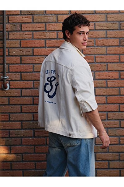 LC Waikiki Rmz Gi̇yi̇m Farkiyla Standardfit Men's Jean Jacket