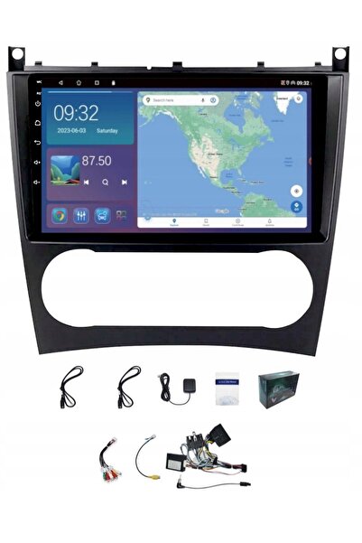 NO BRAND RADIO CU NAVIGAȚIE GPS MERCEDES W203 W209 WIFI CARPLAY BT USB 4 GB 6...