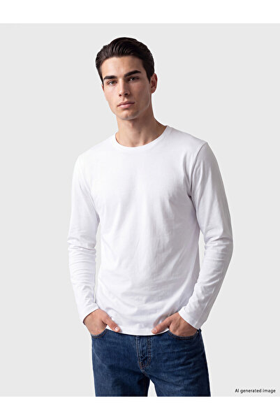 LC Waikiki Rmz Gi̇yi̇m Farkiyla Zero Roba Collar Combed Cotton Men's Undershirt