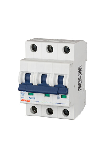 Gewiss Intrerupator Automat 20A 3p C 6ka, Gw91568, Gewiss, Multicolor