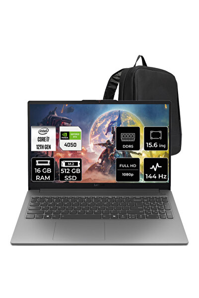 LENOVO LOQ 15IAX9E i7 12650HX RTX 4050 6GB 65W 16GB RAM 512GB SSD 15.6" FHD (...