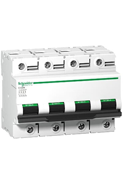 SCHNEIDER Αυτόματος διακόπτης 4P 125A καμπύλη C 10kA – |   A9N18376,