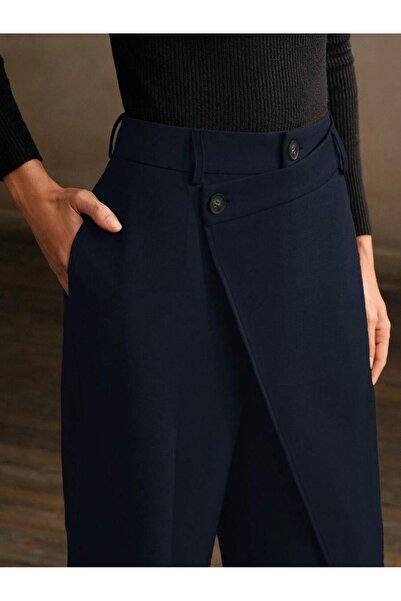 By shirts Asymmetrical Custom Design High-Waisted Palazzo Pants