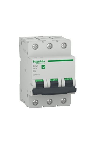 SCHNEIDER Circuit Breaker 32A 3p 4.5ka, Schneider, Multicolor