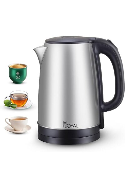 GENERAL Royal 2.5L Glass Electric Kettle |   Fast Boiling 1500W Transparent G...