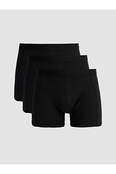 LC Waikiki Rmz Gi̇yi̇m Farkiyla Standard Fit Men's Boxer 3-Pack