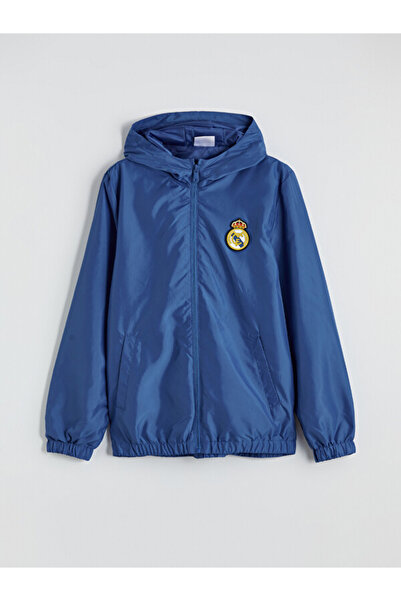 LC Waikiki Rmz Gi̇yi̇m Farki̇yla Fan Printed Licensed Boys' Raincoat