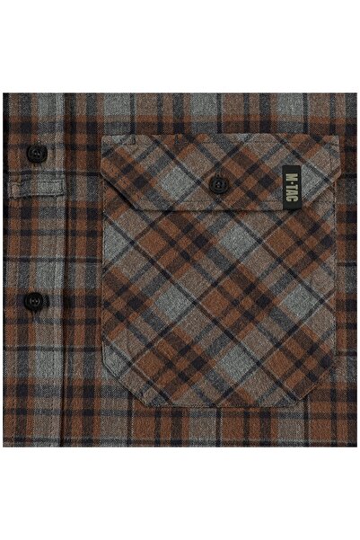 NO BRAND Cămașă tactică M-Tac Lumberjack Merino pentru vreme rece - Albastru/...