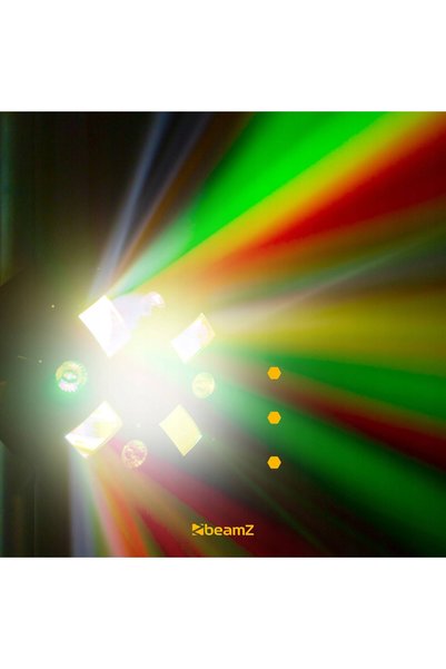 NO BRAND Proiector LED de discotecă 3-în-1 Derby, cu lumină ultravioletă, efe...