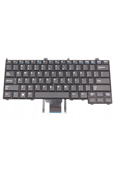 NO BRAND Tastatură pentru DELL LATITUDE E7240 E7420 E7440 / LED