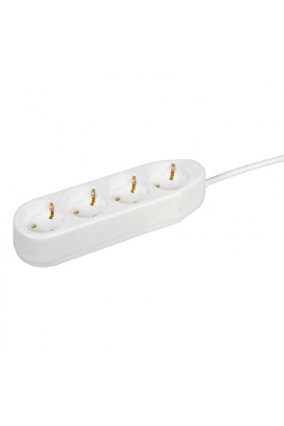 Danex 4 socket extension cable schuko ceramic 3x1mm² 2m –, ceramic, ipee, mul...