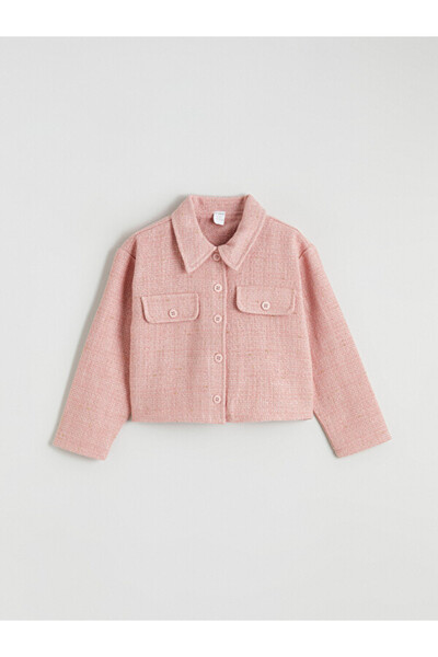 LC Waikiki Rmz Gi̇yi̇m Farkiyla Girls' Tweed Jacket