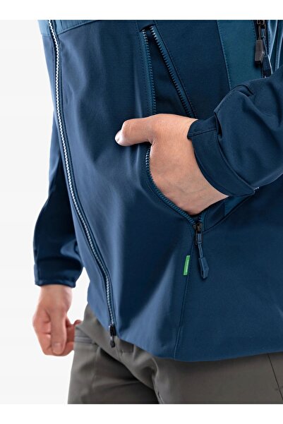 NO BRAND Jachetă softshell Vaude Roccia Softshell Jacket II - dark sea uni M