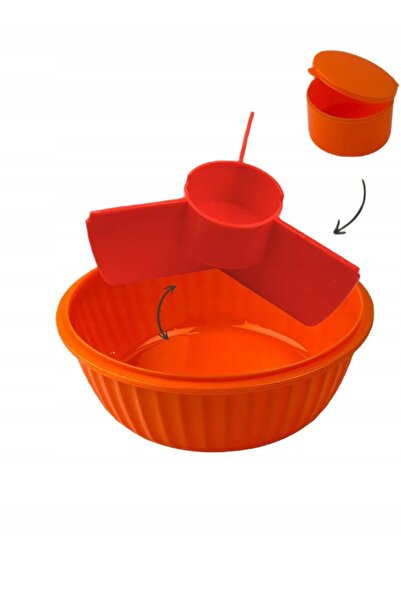 NO BRAND Cutie de prânz Miska Yumbox Poke Love Bowl 1050 ml - portocaliu mand...