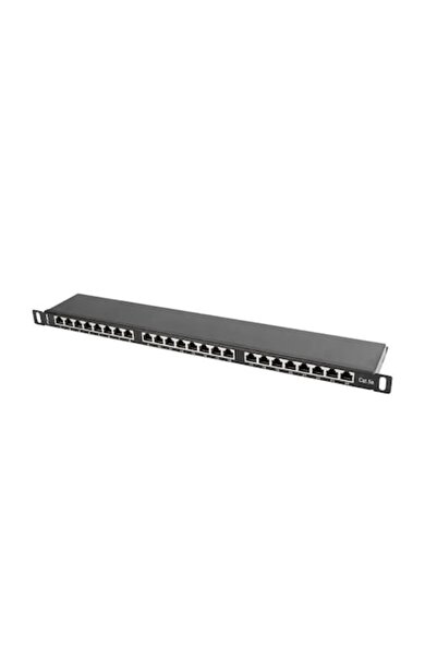 Lanberg Patch panel 24 port. 0,5U Cat.5e FTP ng