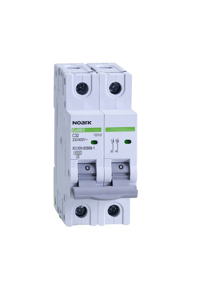 NOARK Mini circuit breakers Ex9BS 2P C10, 102152,