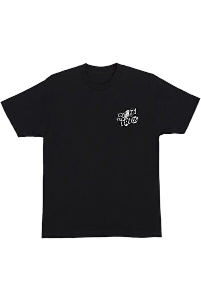 Santa Cruz Tricou negru Off Dot