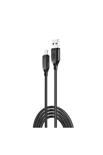 Xo Cablu de date Lightning la USB-A, 1.0 m - negru