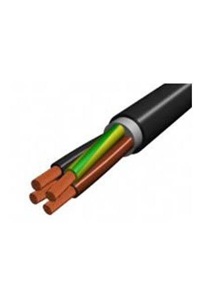 Danex Cablu Energie Cupru, Cyy-F 4x10 Mm² – Tambur, Metal, DANEX, Multicolor
