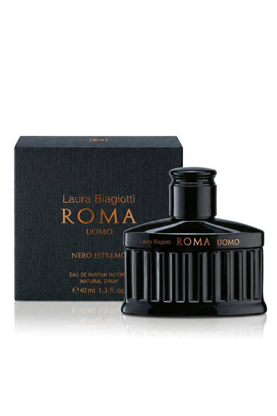 Laura Biagiotti Roma Uomo Nero Estremo EDP Intense 40 ml M