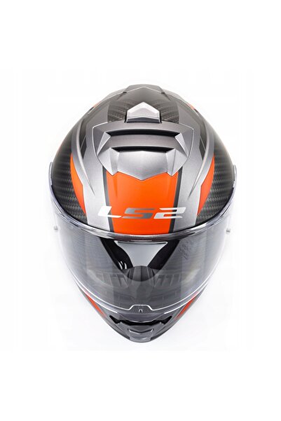NO BRAND Casca LS2 FF800 STORM II RACER M. TITAN FLUO Mărimea XXL