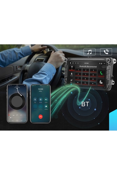 NO BRAND Radio pentru Volkswagen Seat Skoda VW Passat B6 B7 Golf 5 V 6 WIFI A...