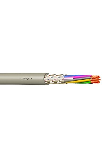 Danex Τηλεφωνικό Καλώδιο, Liycy 12x0.5 Mm², Recber, Πολύχρωμο
