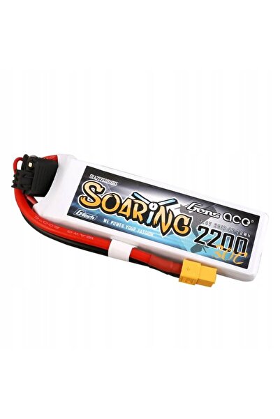 NO BRAND Baterie LiPo GENS ACE Soaring 11,1 V, 2200 mAh, 30C, 3S, G-Tech, con...