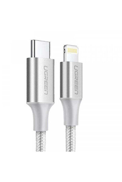 Ugreen Cablu de date USB-C la Lightning, 2.0 m - Alb