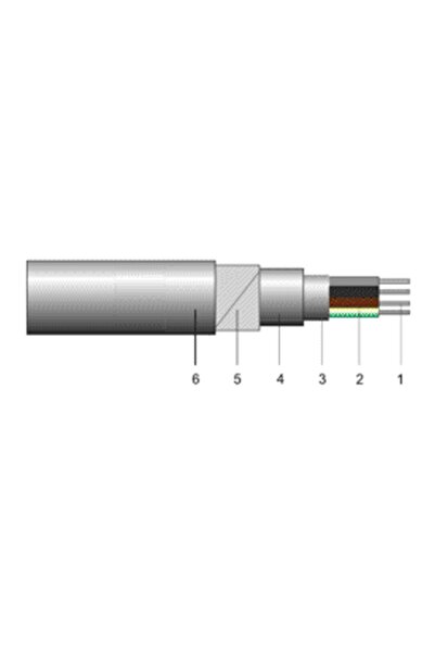 Danex Aluminum Reinforced Power Cable, Ac2xaby 3x185+95 Mm² – Single Wire, Me...