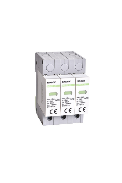 NOARK Arrester In Cc Ex9uep 20 3p 1200 (N), 112894, Noark, Multicolor