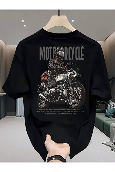 21JNRY Cuello Redondo Con Estampado Gráfico Hombre, Camiseta De Alta Calidad ...