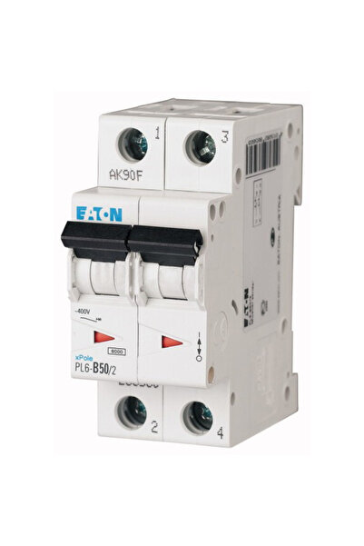 Eaton Αυτόματος διακόπτης 50Α 2P C 6kA, Eaton, πολύχρωμος
