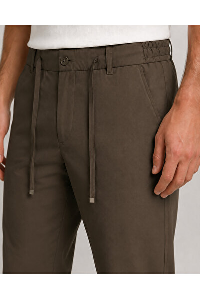 Danger Erkek Beli Lastikli Comfort Fit Pantolon Haki 0170DDNGR