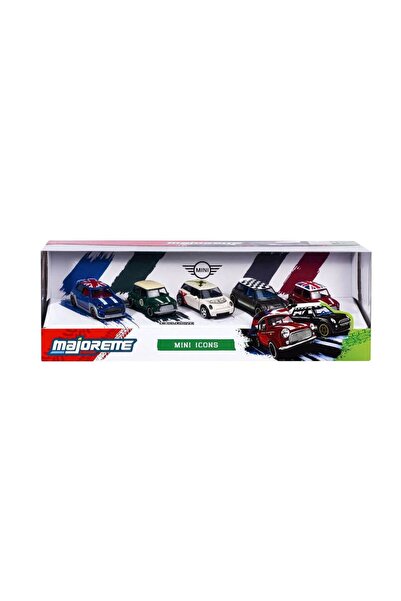 Majorette Set of 5 Mini Icons metal cars, 1:64 scale