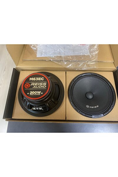 REISS AUDIO Deniz Sound Garage 16 cm Midrange RS-M63EC 200 Watt 100 Rms