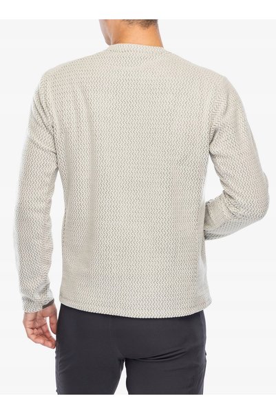 Patagonia Bluză polară R1 Air Crew - pelican XL