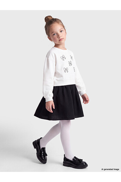 LC Waikiki I Bowknot Printed Girls' Dress from Freezen Store