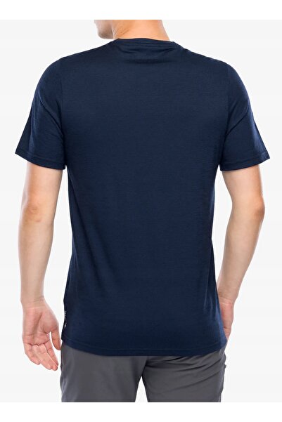 NO BRAND Tricou cu imprimeu Smartwool Mountain Sunrise Active SS Graphic bleu...